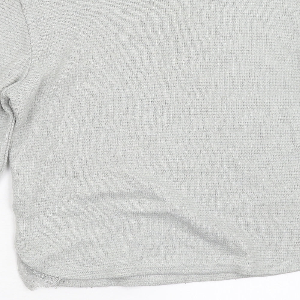 New Look Womens Grey Pullover Jumper Size 12