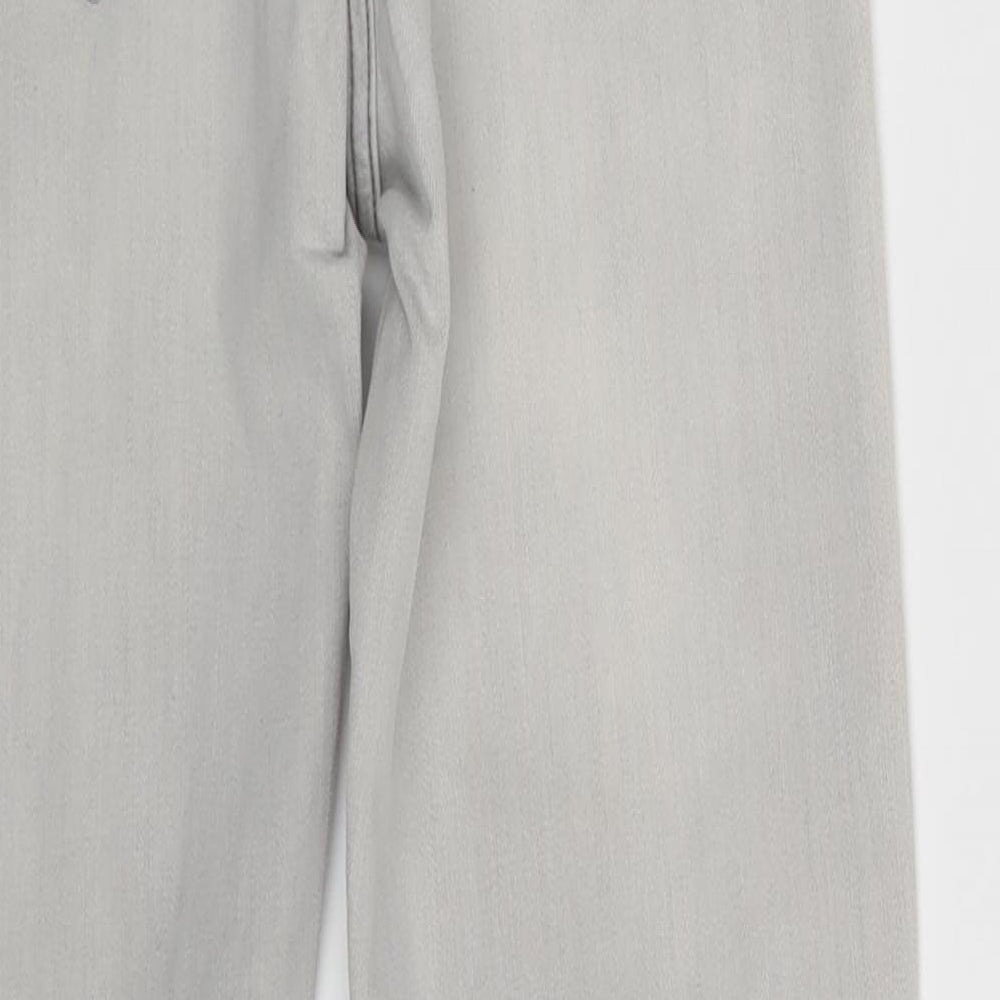 river is Womens White Denim Skinny Jeans Size 10 L27 in