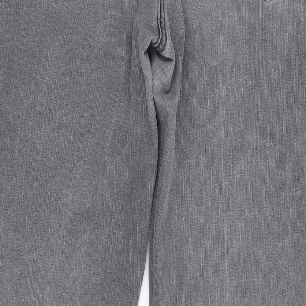 Cherokee Womens Grey Denim Bootcut Jeans Size 8 L23 in