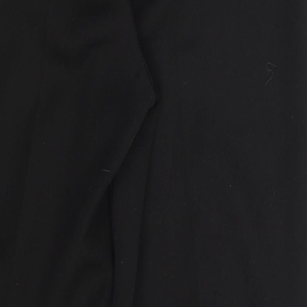 F&F Womens Black Capri Trousers One Size L23 in