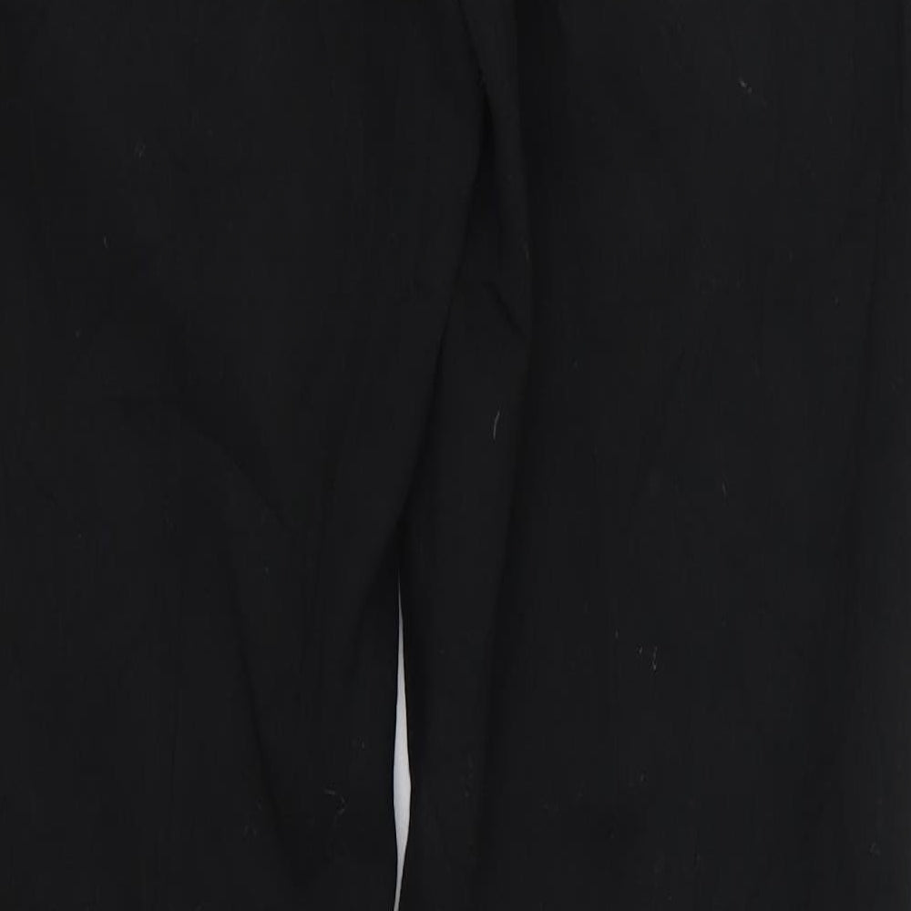 NEXT Womens Black Trousers Size 8 L27 in