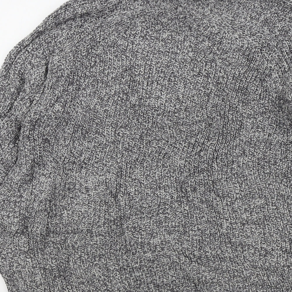 Topshop Womens Grey Pullover Jumper Size 6
