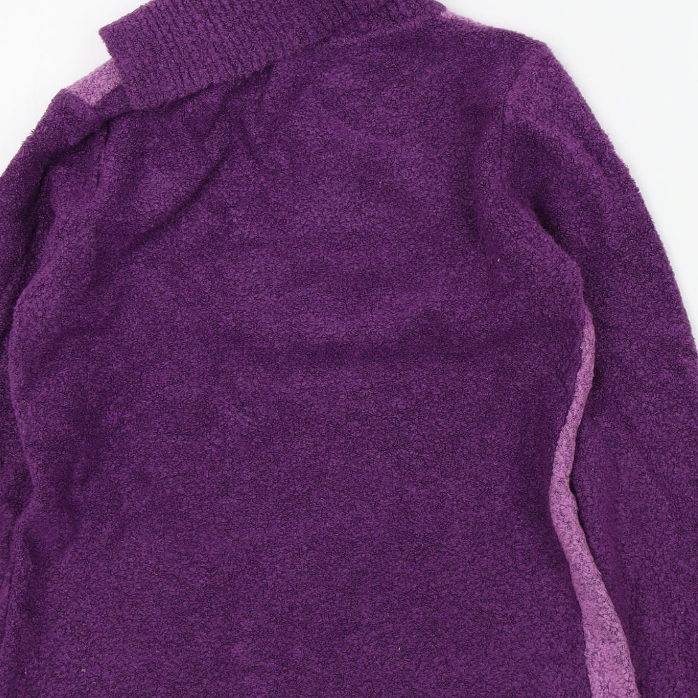 Bonmarché Womens Purple Pullover Jumper Size S