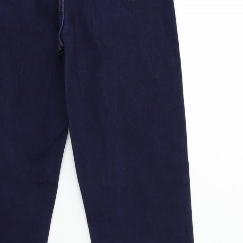 Marks & Spencer Womens Blue Denim Skinny Jeans Size 8 L26 in