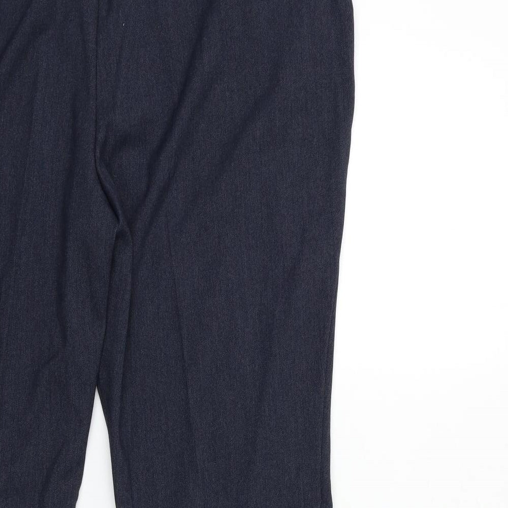 Bonmarché Womens Blue Trousers Size 18 L25 in
