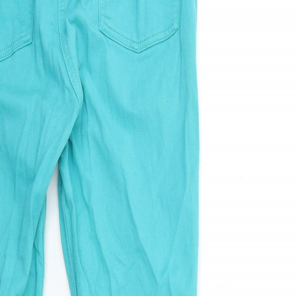CC Womens Green Denim Skinny Jeans Size 10 L26 in