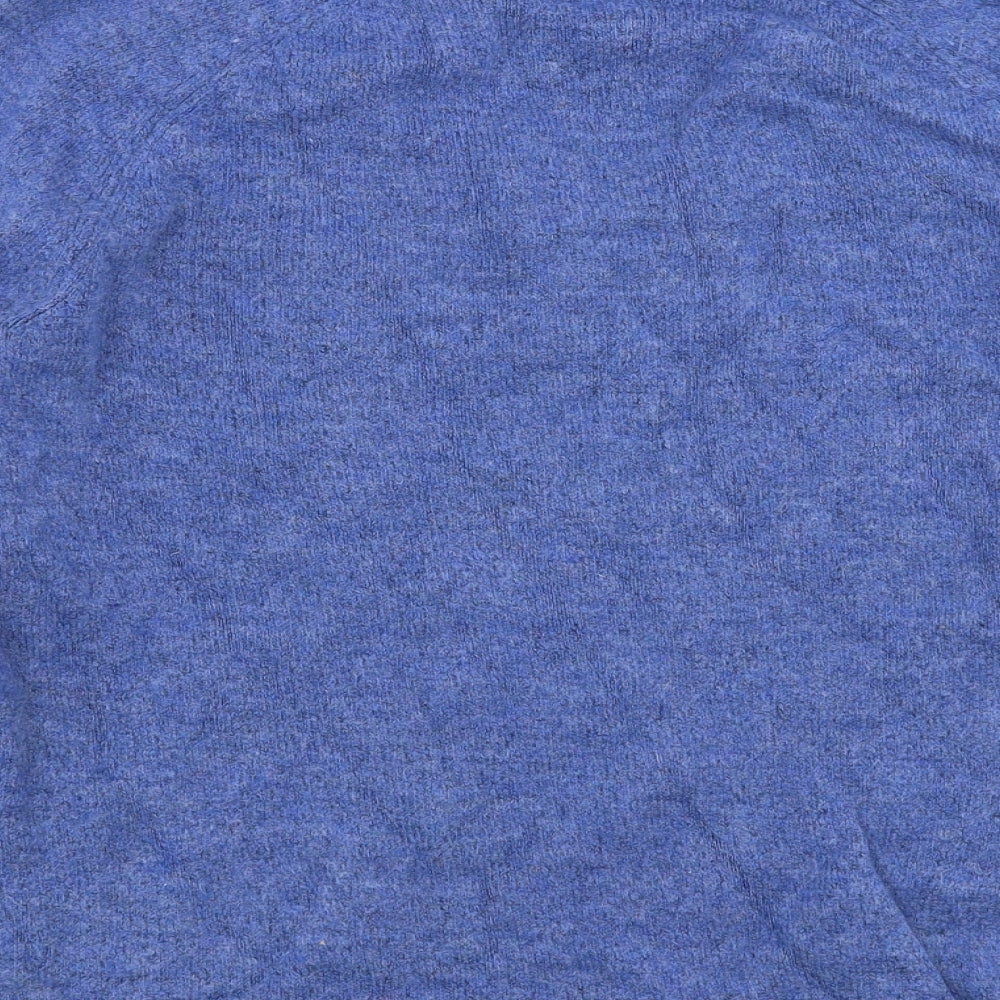 H&M Womens Blue Knit Pullover Jumper Size M