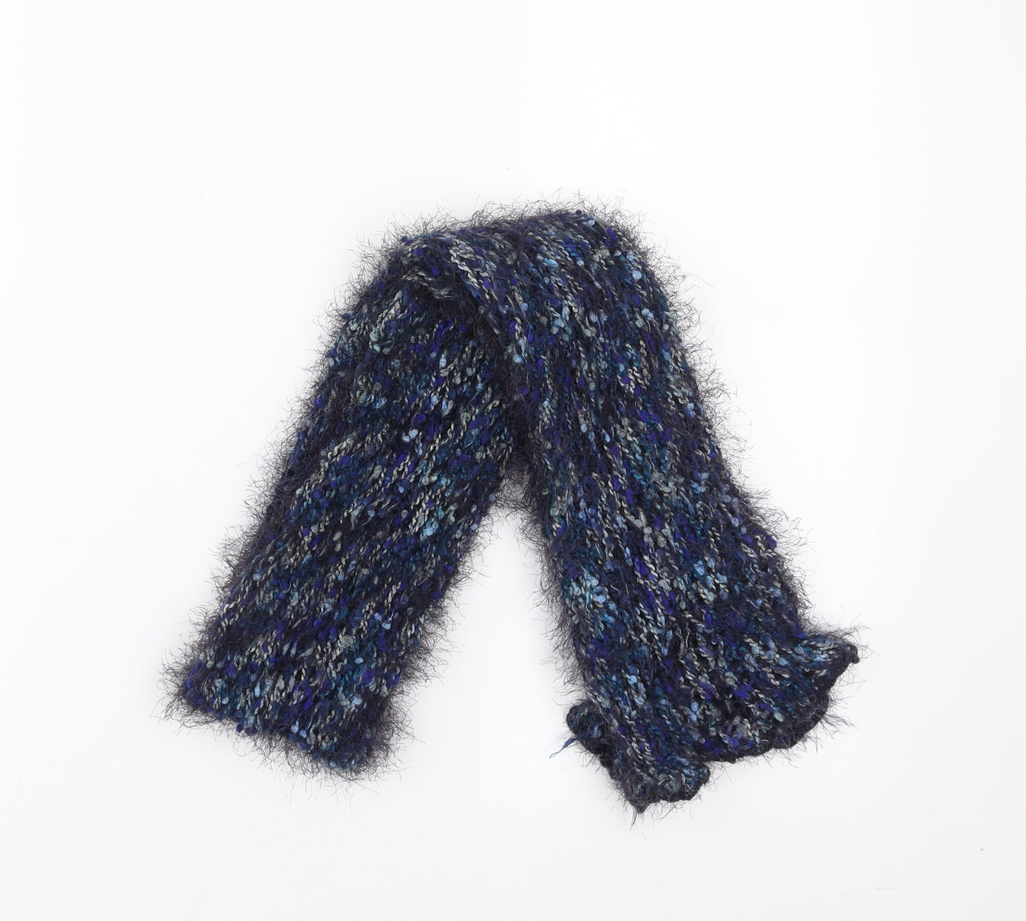 Preworn Womens Blue Scarf