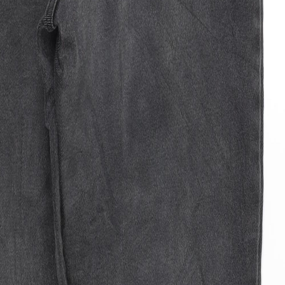 Preworn Womens Black Denim Jegging Jeans Size 28 L27 in