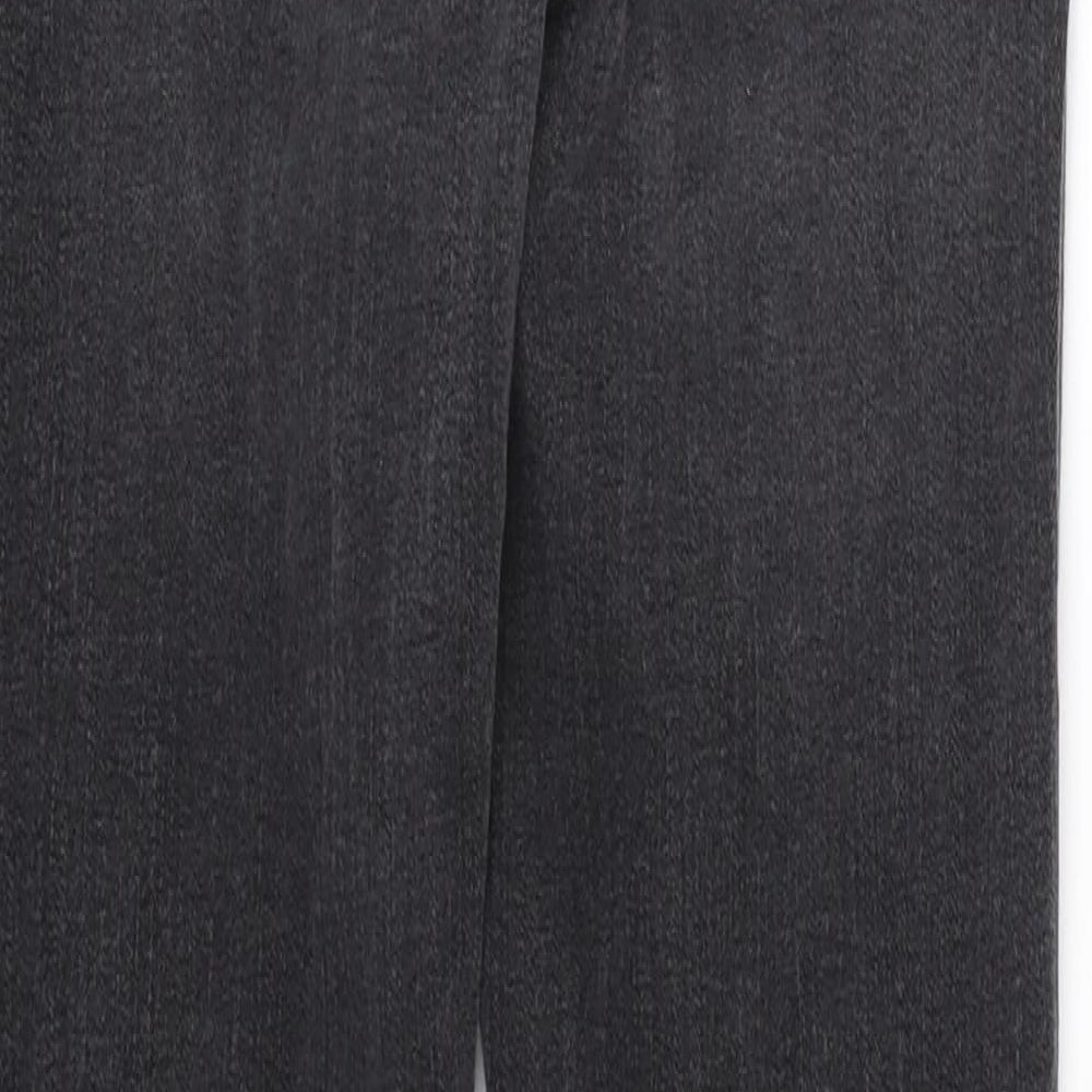 Candy Couture Girls Black Denim Skinny Jeans Size 12 Years
