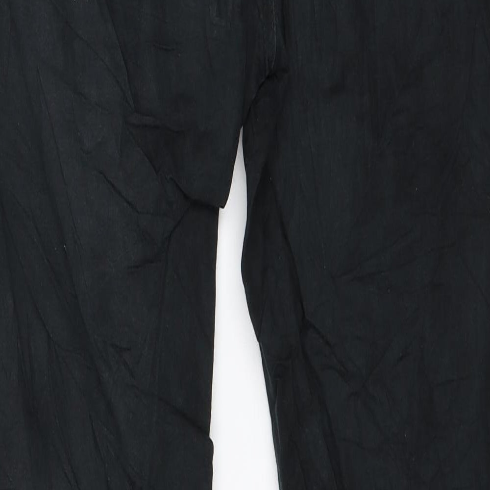 Moodo Mens Black Denim Skinny Jeans Size M L27 in