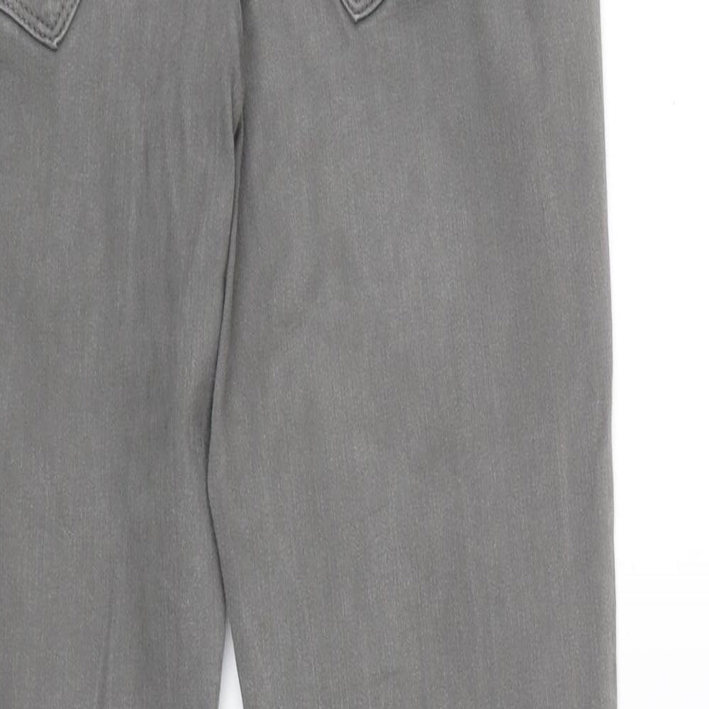 United Colors of Benetton Womens Grey Denim Skinny Jeans Size 31 L25 in