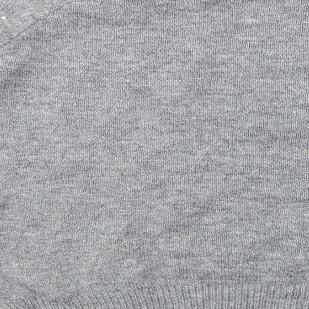 Papaya Womens Grey Pullover Jumper Size S