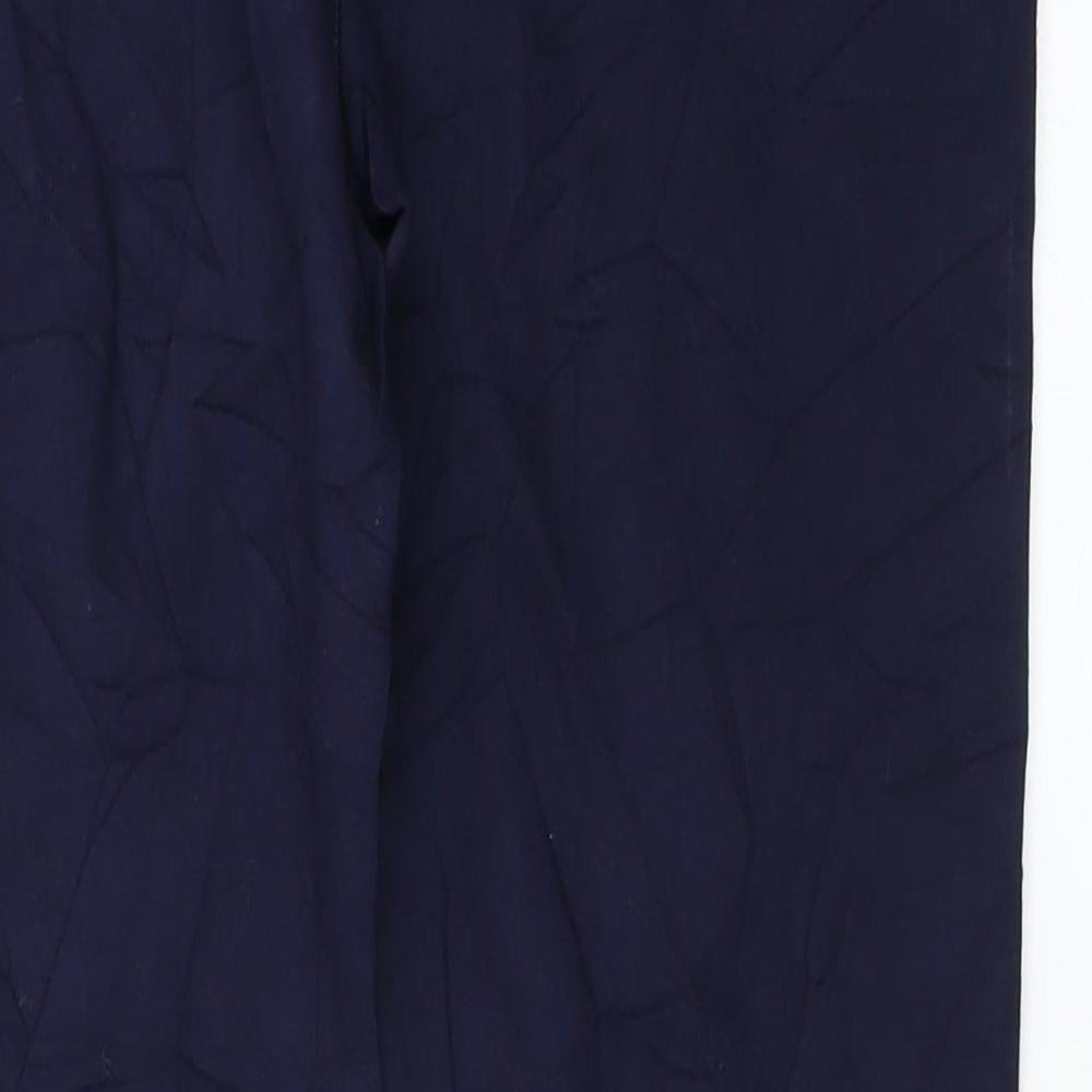 Apricot Womens Blue Trousers Size 10 L25 in