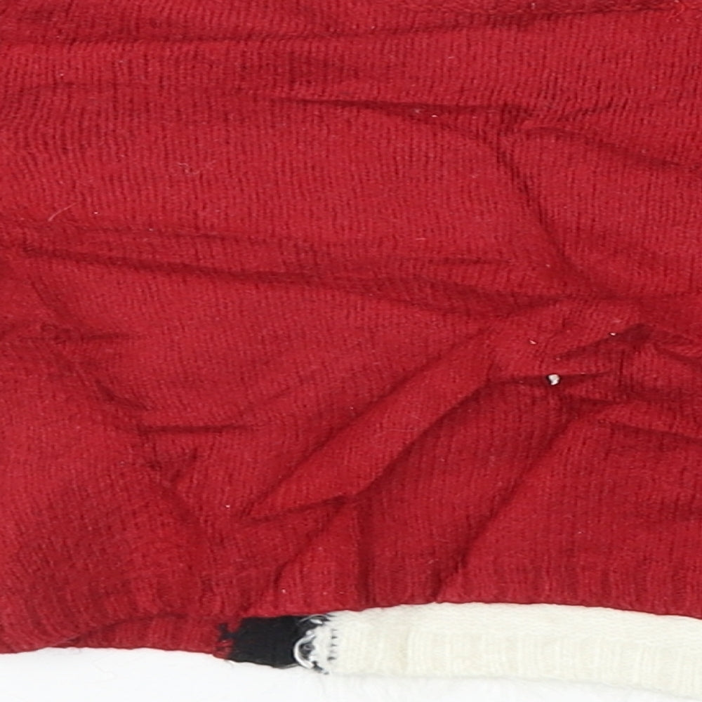 Next Boys Red Pullover Jumper Size 9-12 Months
