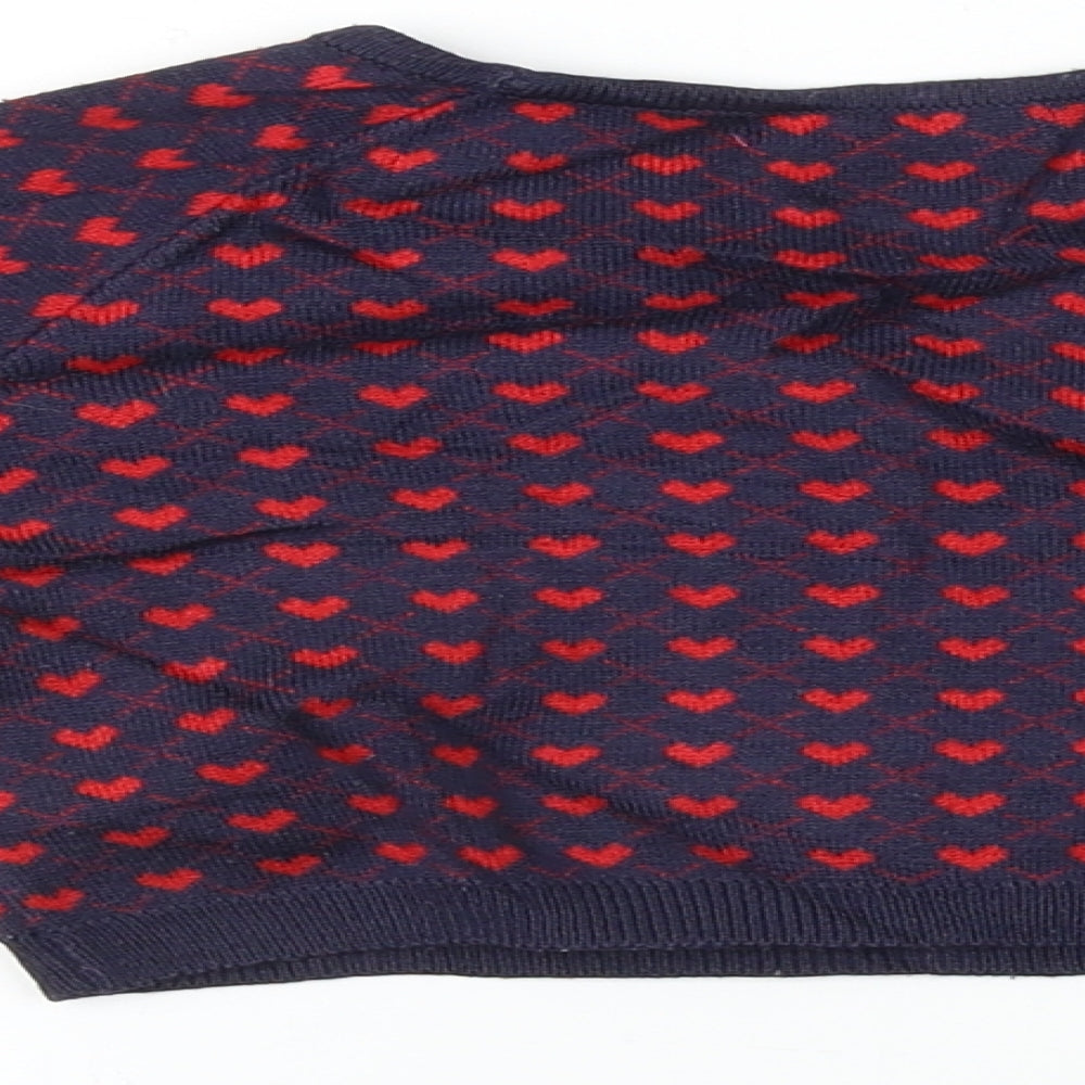 YD Girls Blue Pullover Jumper Size 7-8 Years
