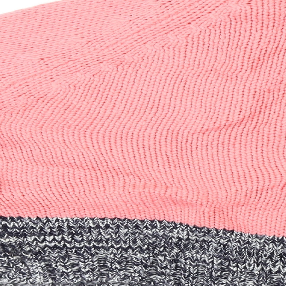 QED London Womens Pink Pullover Jumper Size M