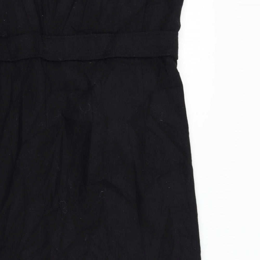 Papaya Womens Black A-Line Size 12