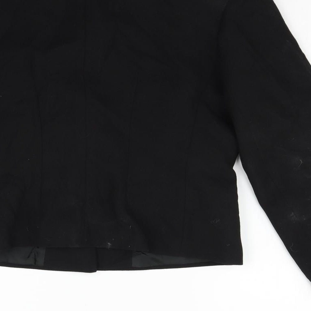 BHS Womens Black Jacket Blazer Size 10