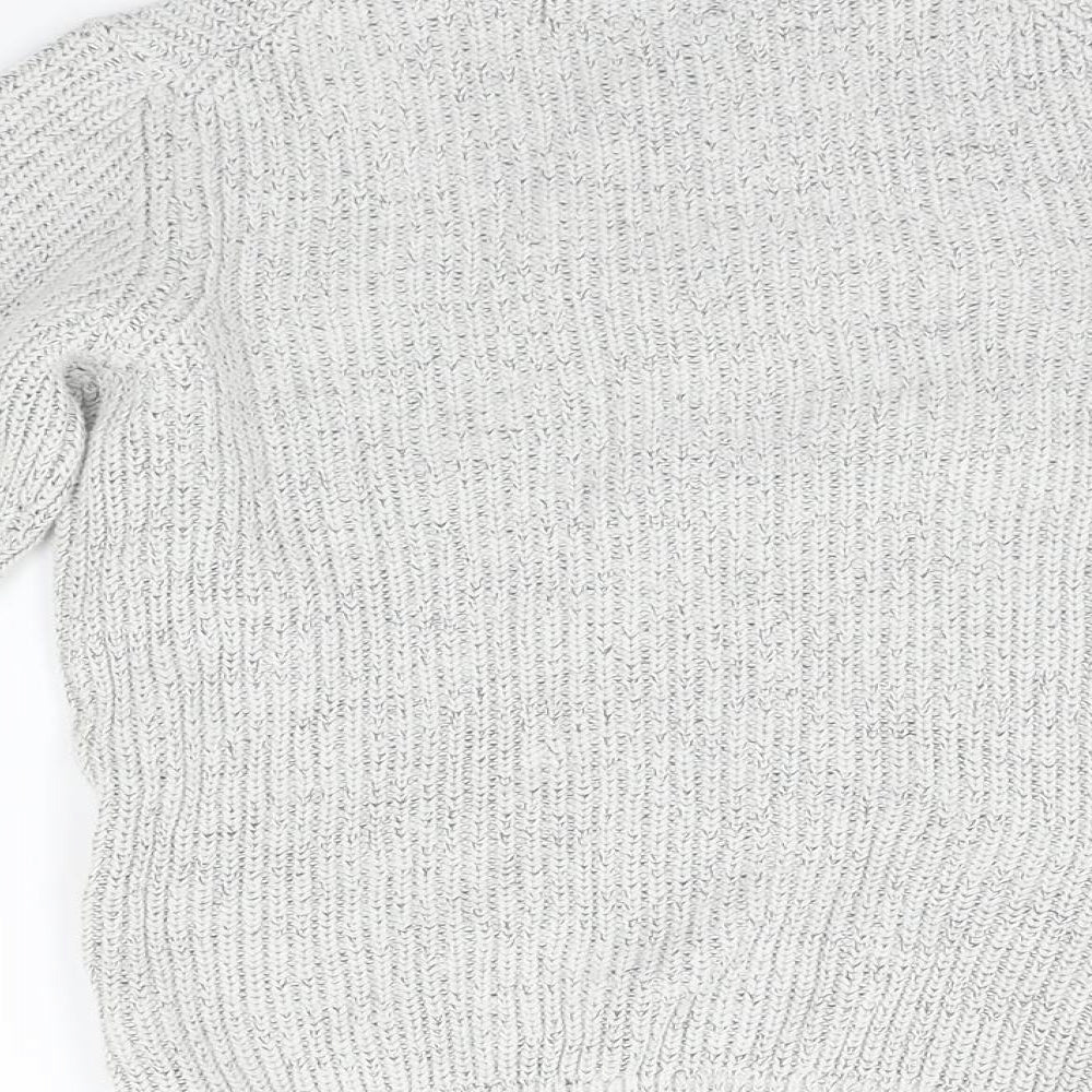 NEXT Girls Grey Pullover Jumper Size 9 Years