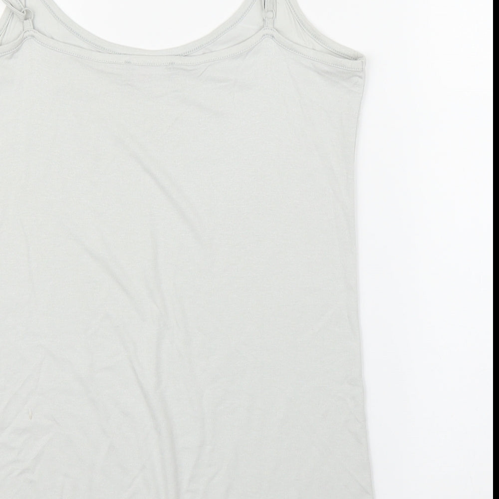 Marks & Spencer Womens Silver Camisole Blouse Size 12