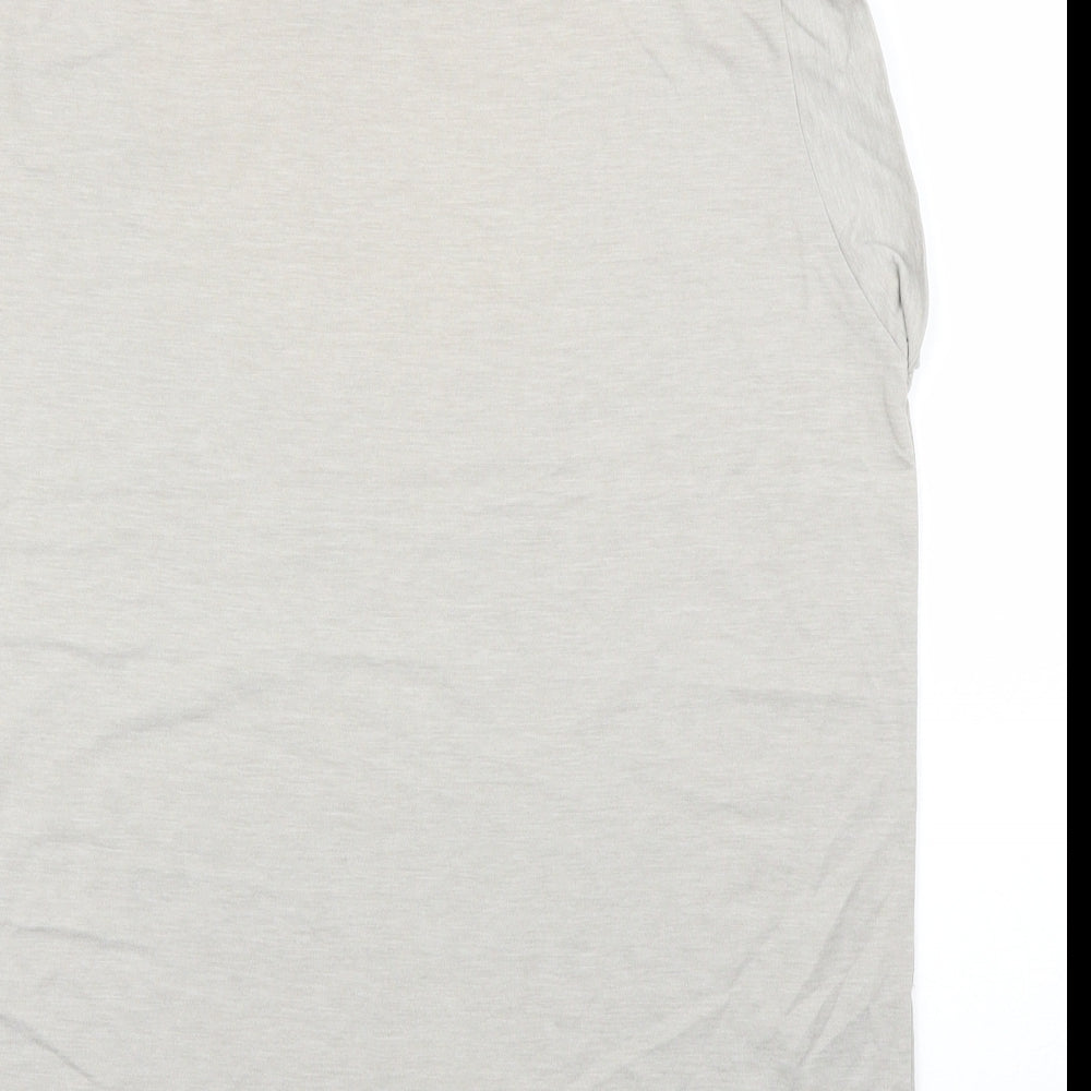 Warehouse Womens Grey Basic Blouse Size 14