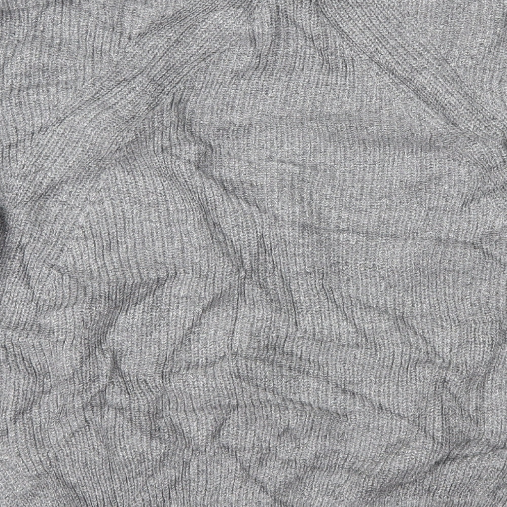 Divided Womens Grey Pullover Jumper Size S