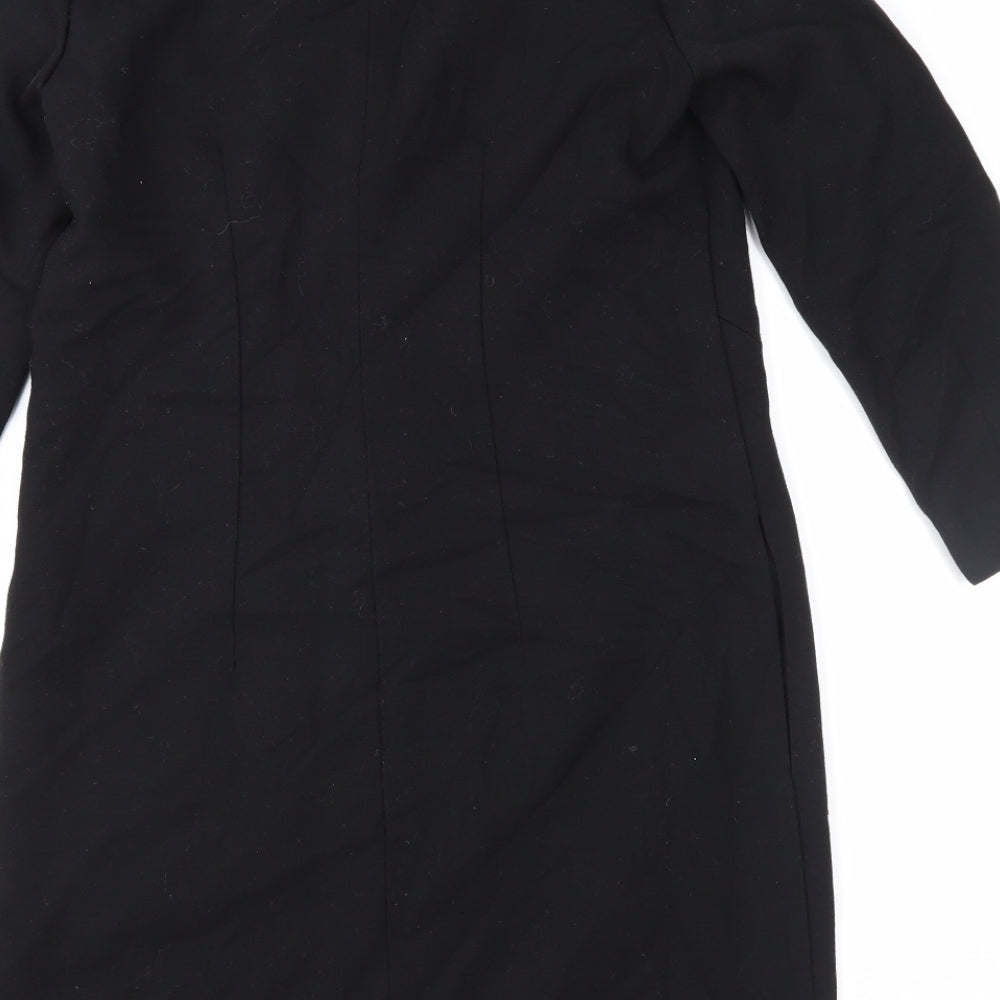 Mango Womens Black Pencil Dress Size S