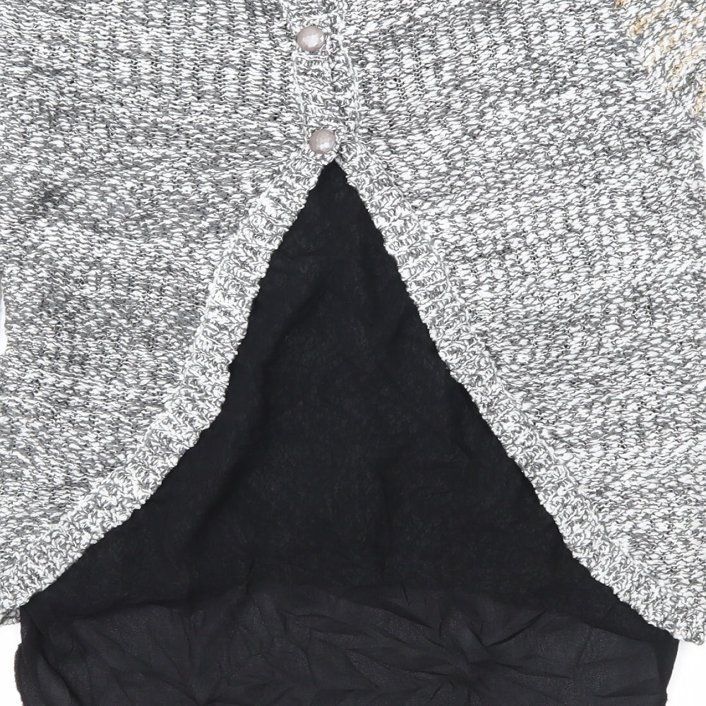 Anny & Will Womens Grey Pullover Jumper Size S