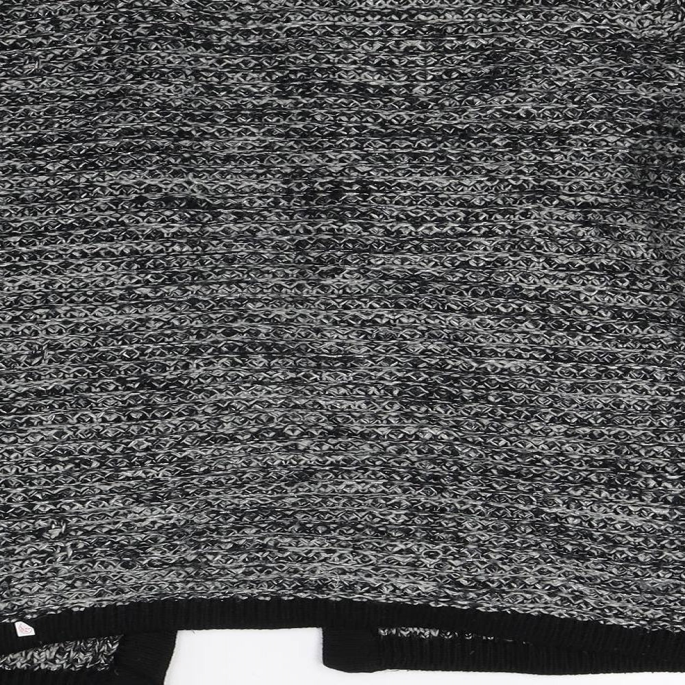 Isle Womens Grey Knit Cardigan Jumper Size M