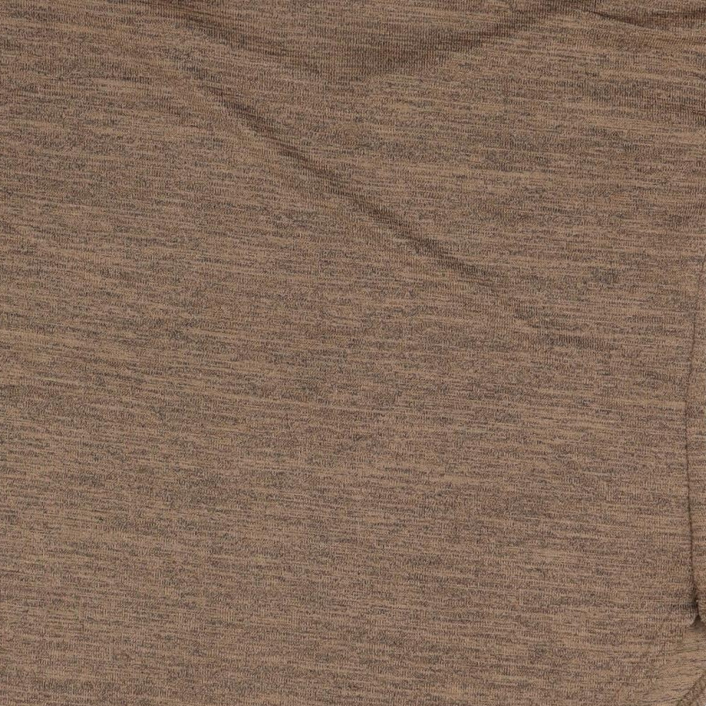 Miss sassy Womens Brown Knit Pullover Jumper Size M