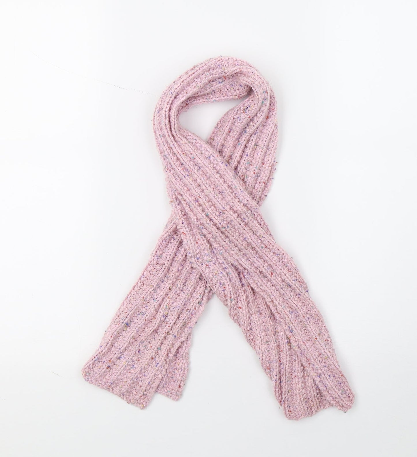 Preworn Womens Pink Scarf