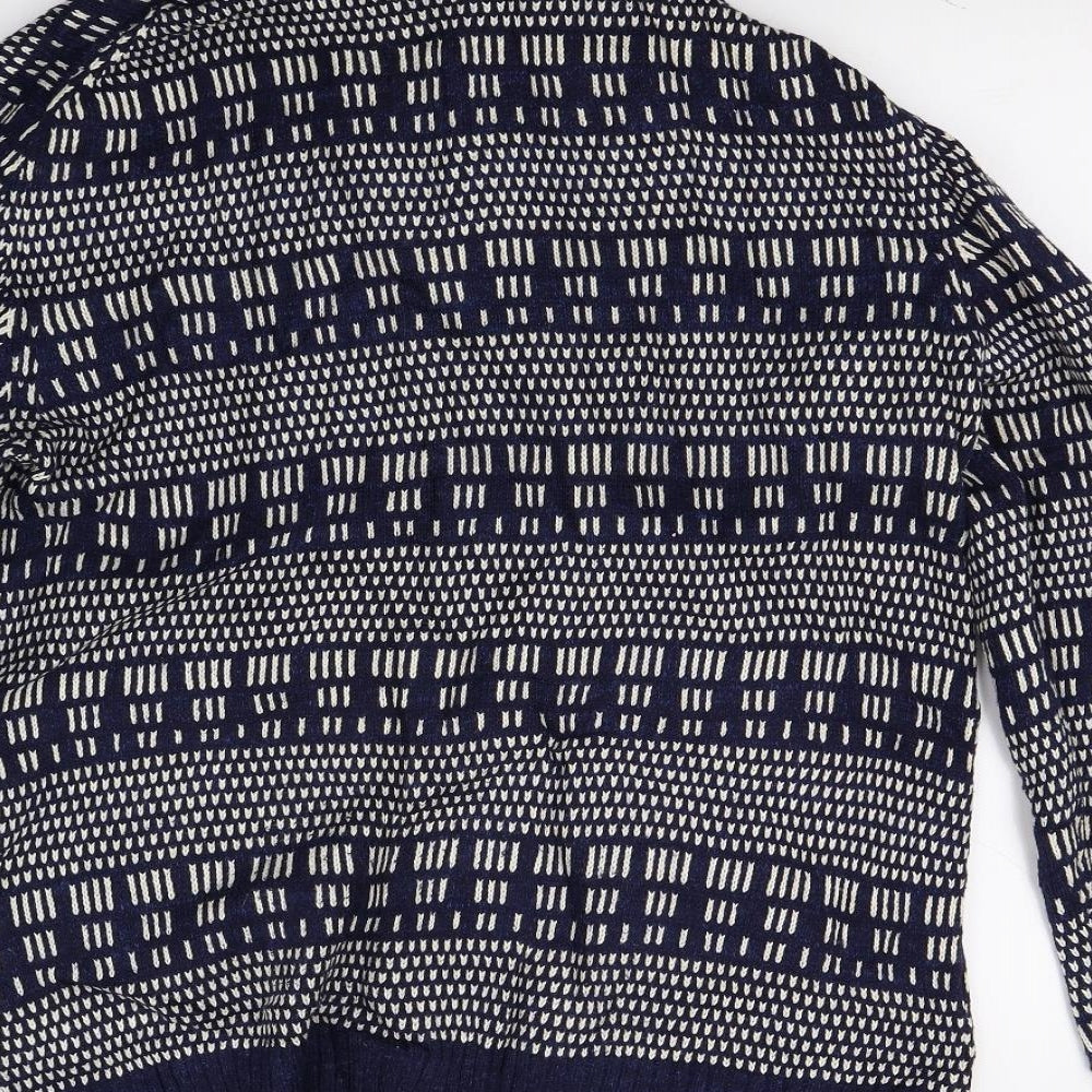 H&M Mens Blue Pullover Jumper Size M
