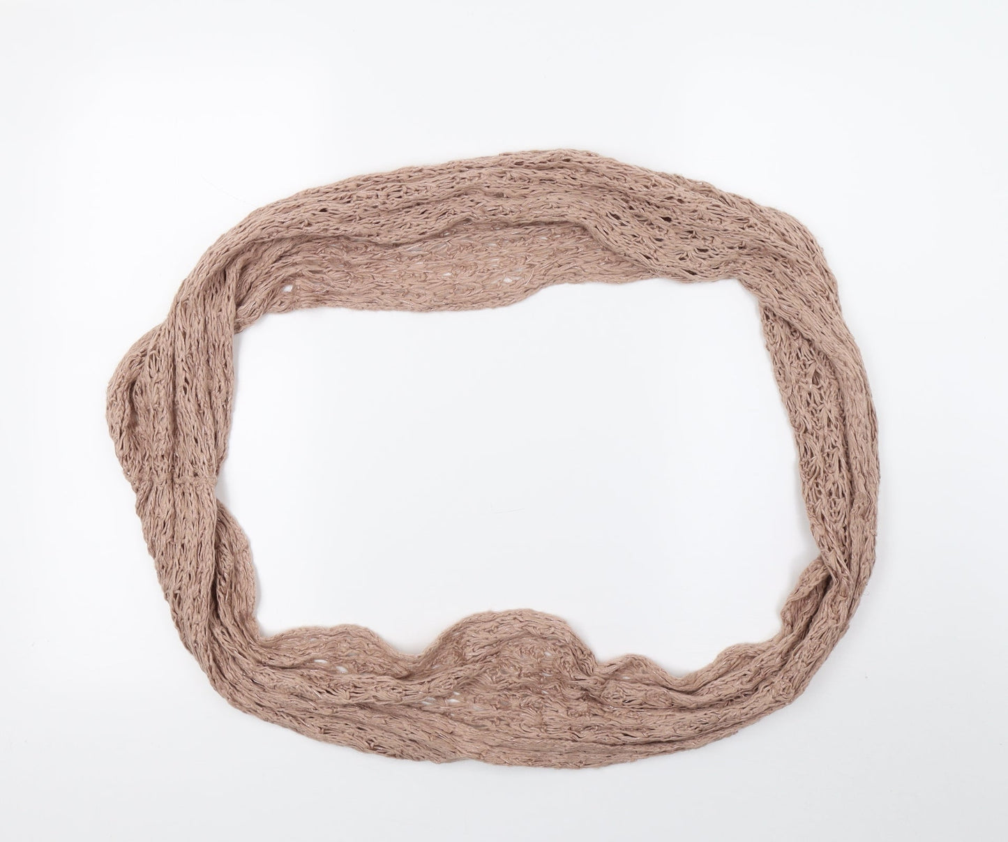 Preworn Womens Beige Scarf