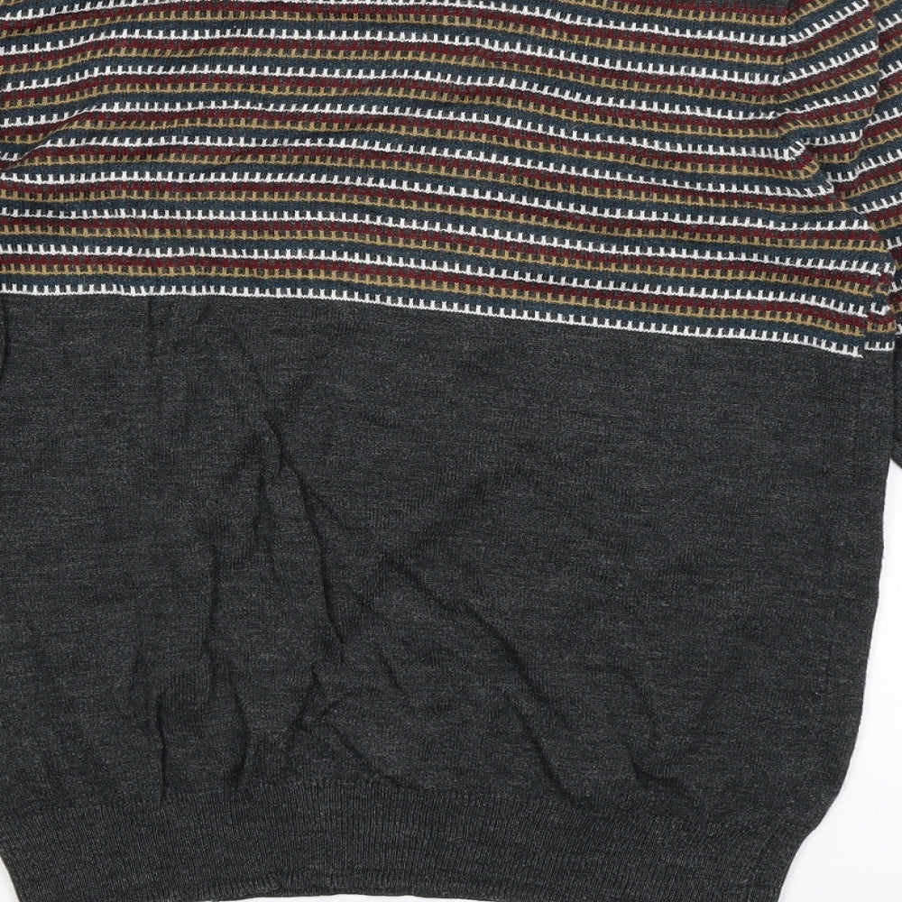 Cedarwood State Mens Grey Pullover Jumper Size S