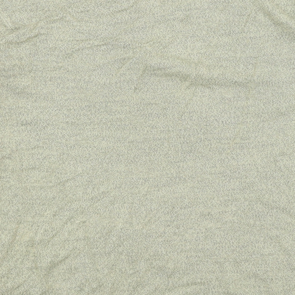 essence Womens Green Basic T-Shirt Size 16