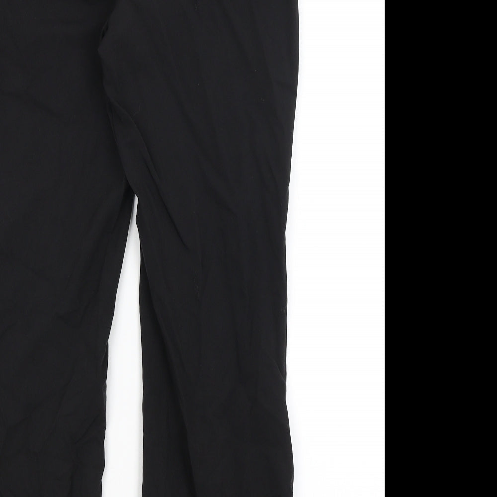 Dunnes Womens Black Trousers Size 8 L26.5 in