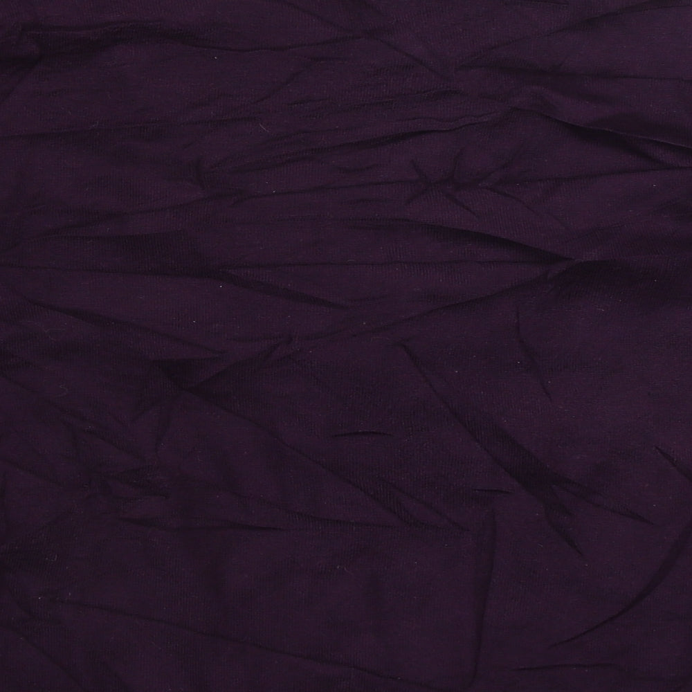 Roman Womens Purple Cape Jumper Size M