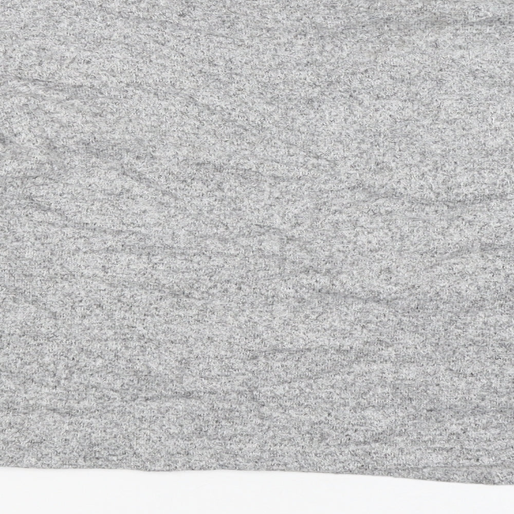 New Look Mens Grey Pullover Jumper Size S