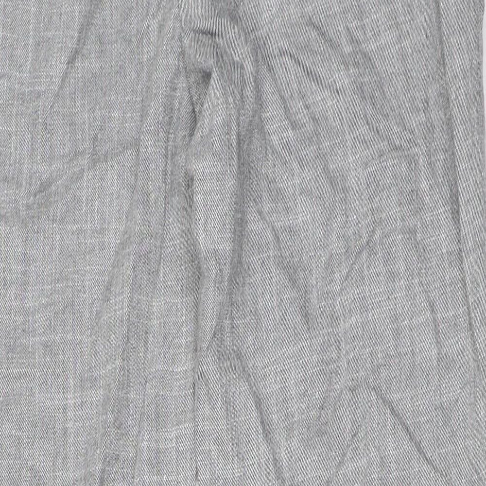 Marks and Spencer Womens Grey Trousers Size 10 L26 in