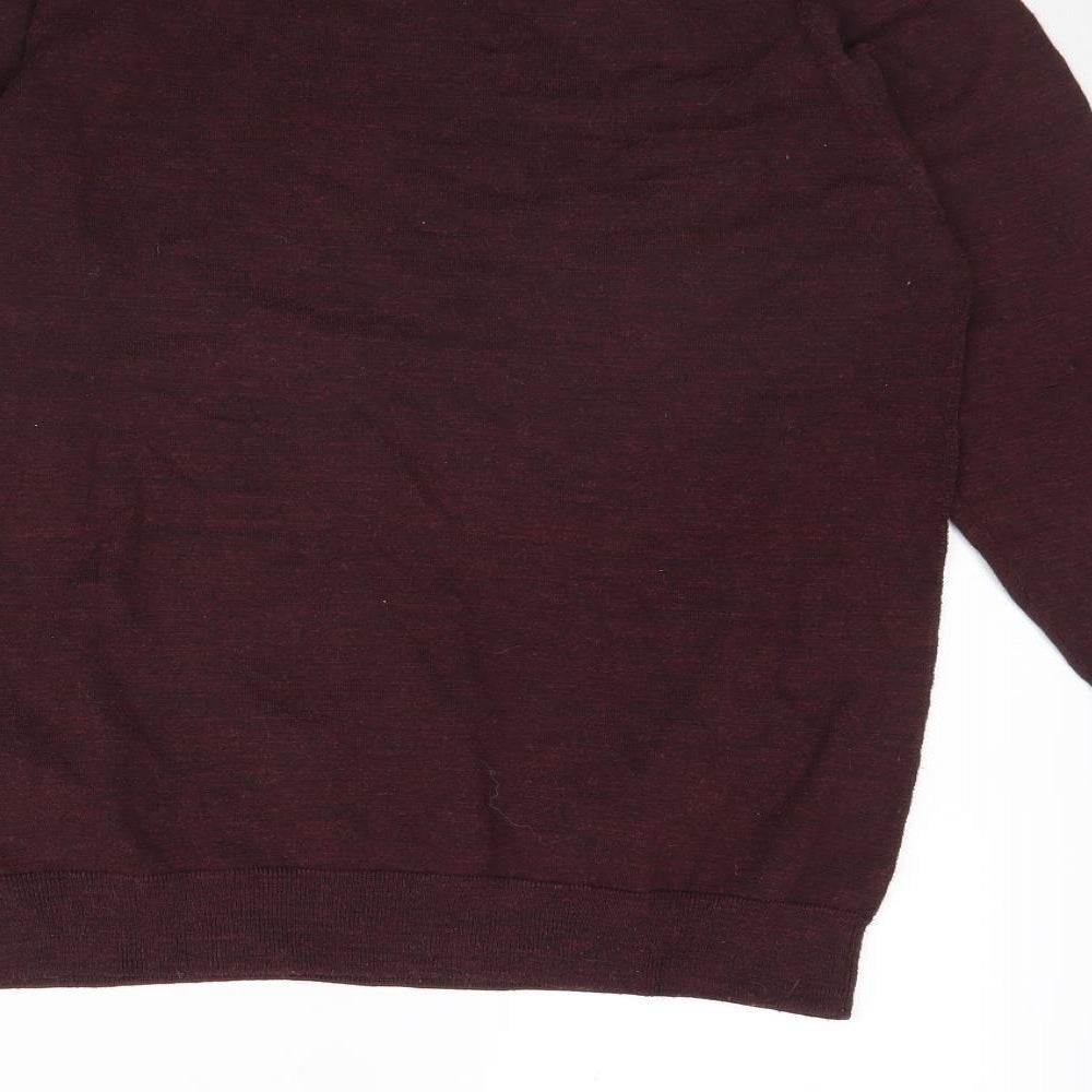 NEXT Mens Red Pullover Jumper Size S