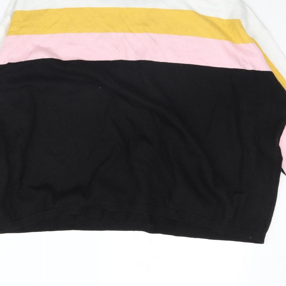 New Look Womens Black Pullover Jumper Size L