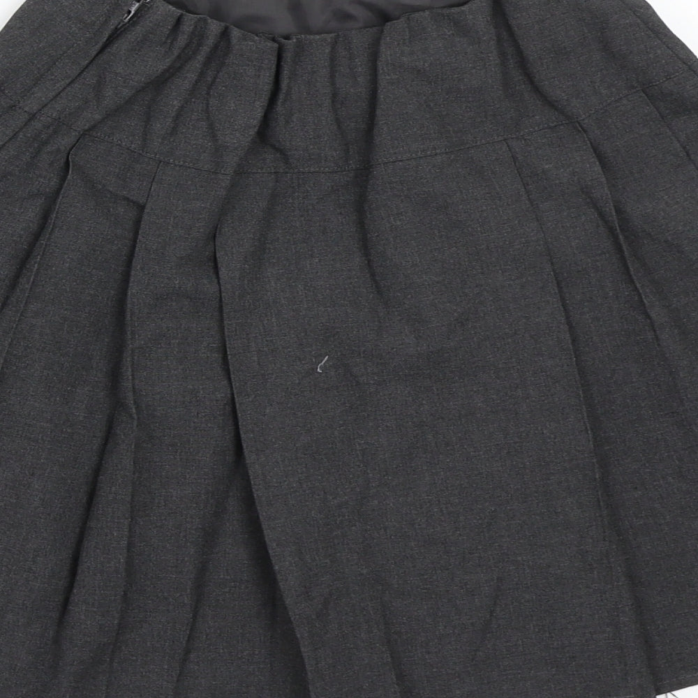 George Girls Grey A-Line Skirt Size 10-11 Years