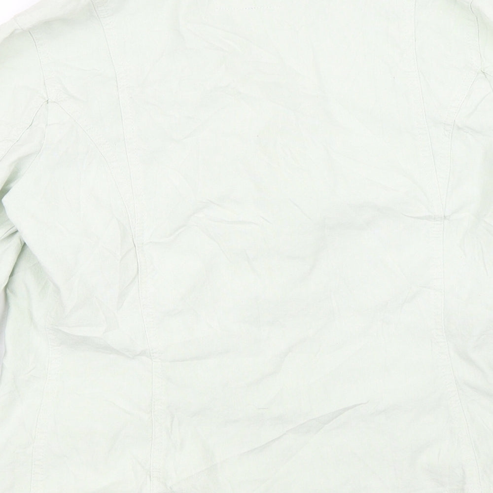 Per Una Womens Green Jacket Size 14