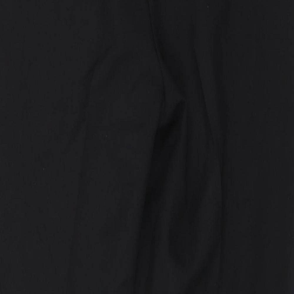 F&F Womens Black Dress Pants Trousers Size 8 L24 in