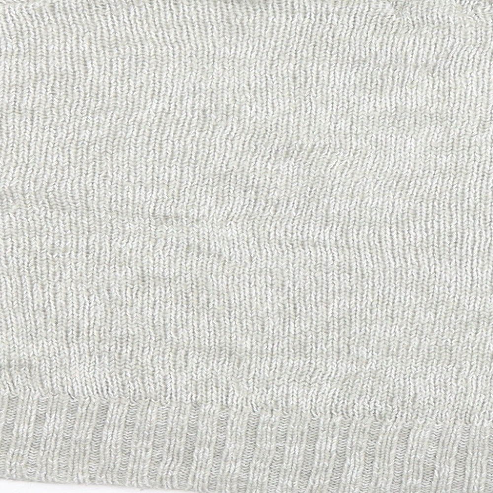 New Look Womens Grey Pullover Jumper Size M