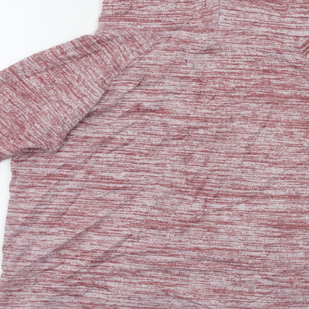 Select Womens Red Pullover Sweatshirt Size 8