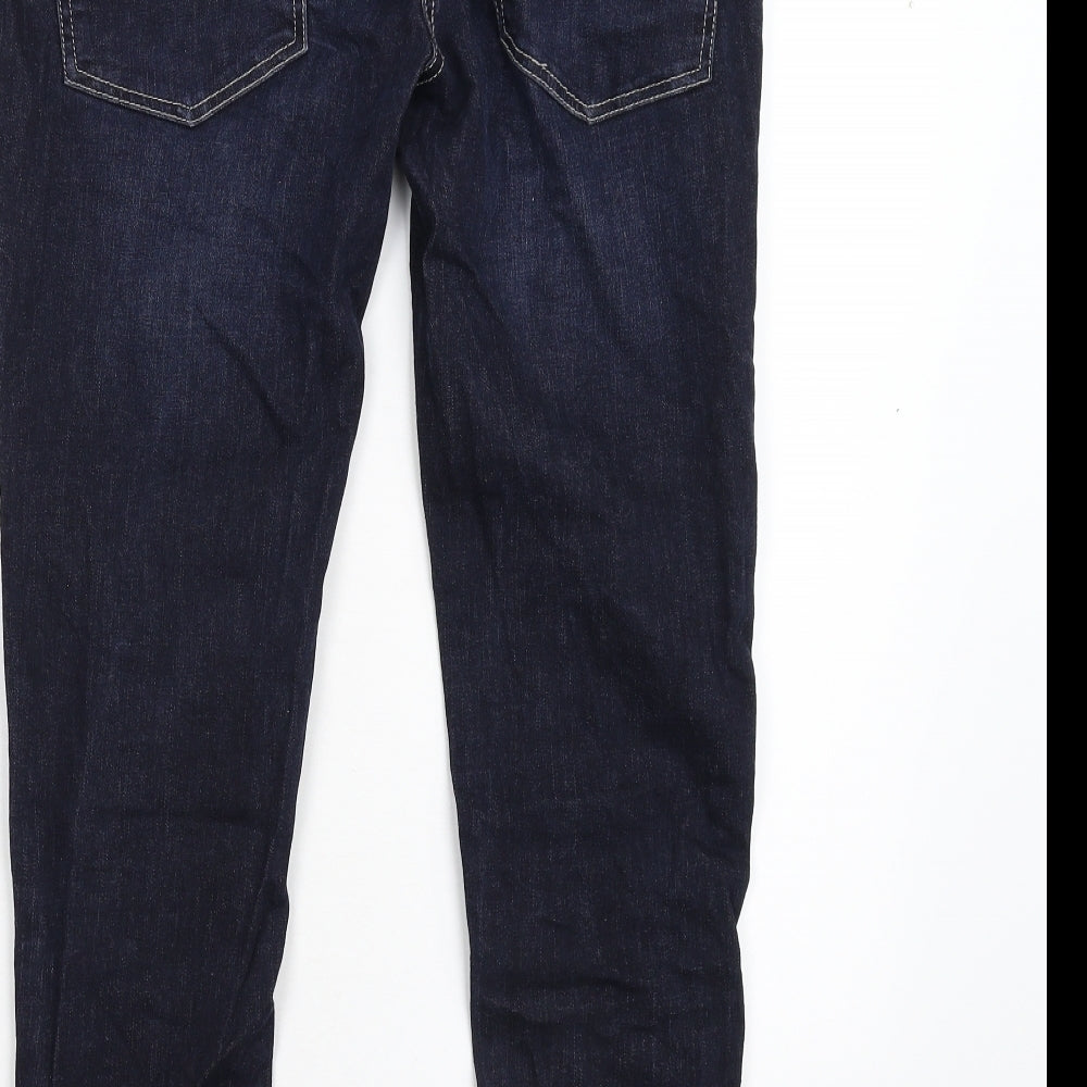 Nuon Womens Blue Denim Capri Jeans Size 12 L26 in