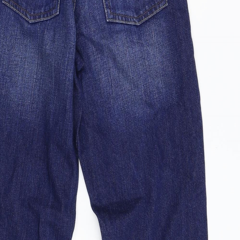 Bloozoo Womens Blue Denim Straight Jeans Size 16 L29 in