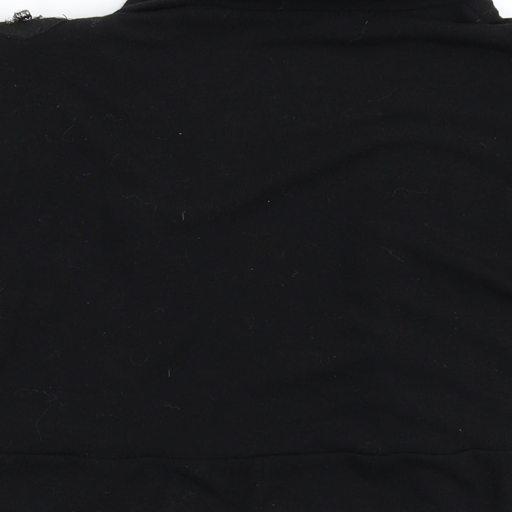 Preworn Womens Black Shrug Jumper Size M